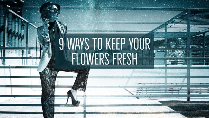 9 Ways to Keep your Flowers Fresh