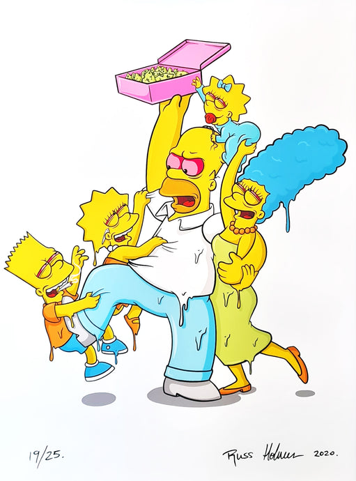 overdosedart - Family Simpson