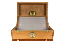 00Box - Caja - Modelo Grande (32 x 22 x 11 cm) - Caja de Cedro para Almacenar y Curar Hierba (Tamiz 136 micras)