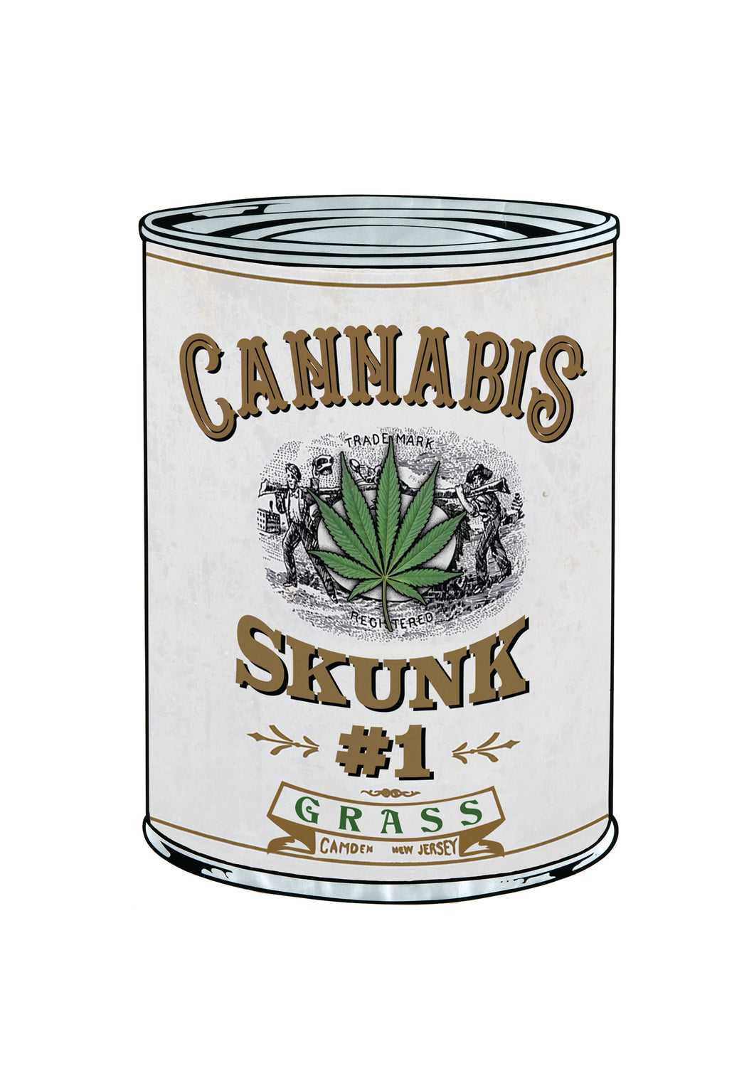 Print Club BCN - Cannabis Can #2