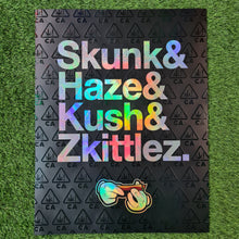 Print Club BCN - Skunk + Haze + Kush + Zkittlez