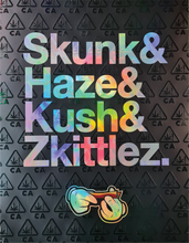 Print Club BCN - Skunk + Haze + Kush + Zkittlez