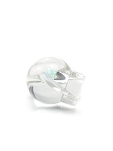 OTP One Trick Pony Glass - Clear Spinner Cap With Encased Opal V2