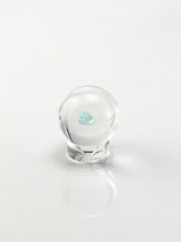 OTP One Trick Pony Glass - Clear Spinner Cap With Encased Opal V2