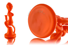Heliox - Dab Rig - Recycler - Woman - (Solid) Test Lab Orange  - 10 mm Female