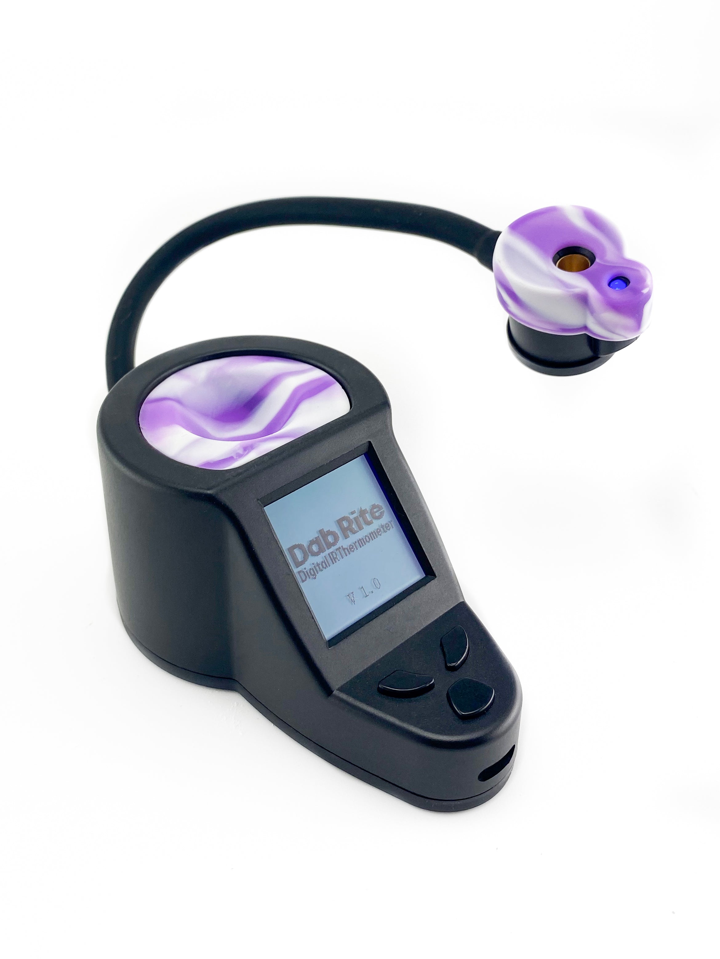 Dab Rite™ Digital IR Thermometer - Purple Swirl - KLOUD9