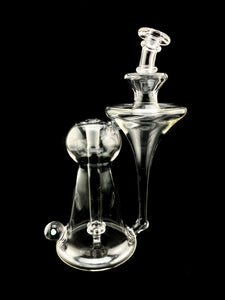 Clear Recessed Recycler by LIDGLASS