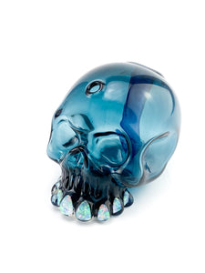Carstenglass10 - Blue Large Skull Shredder