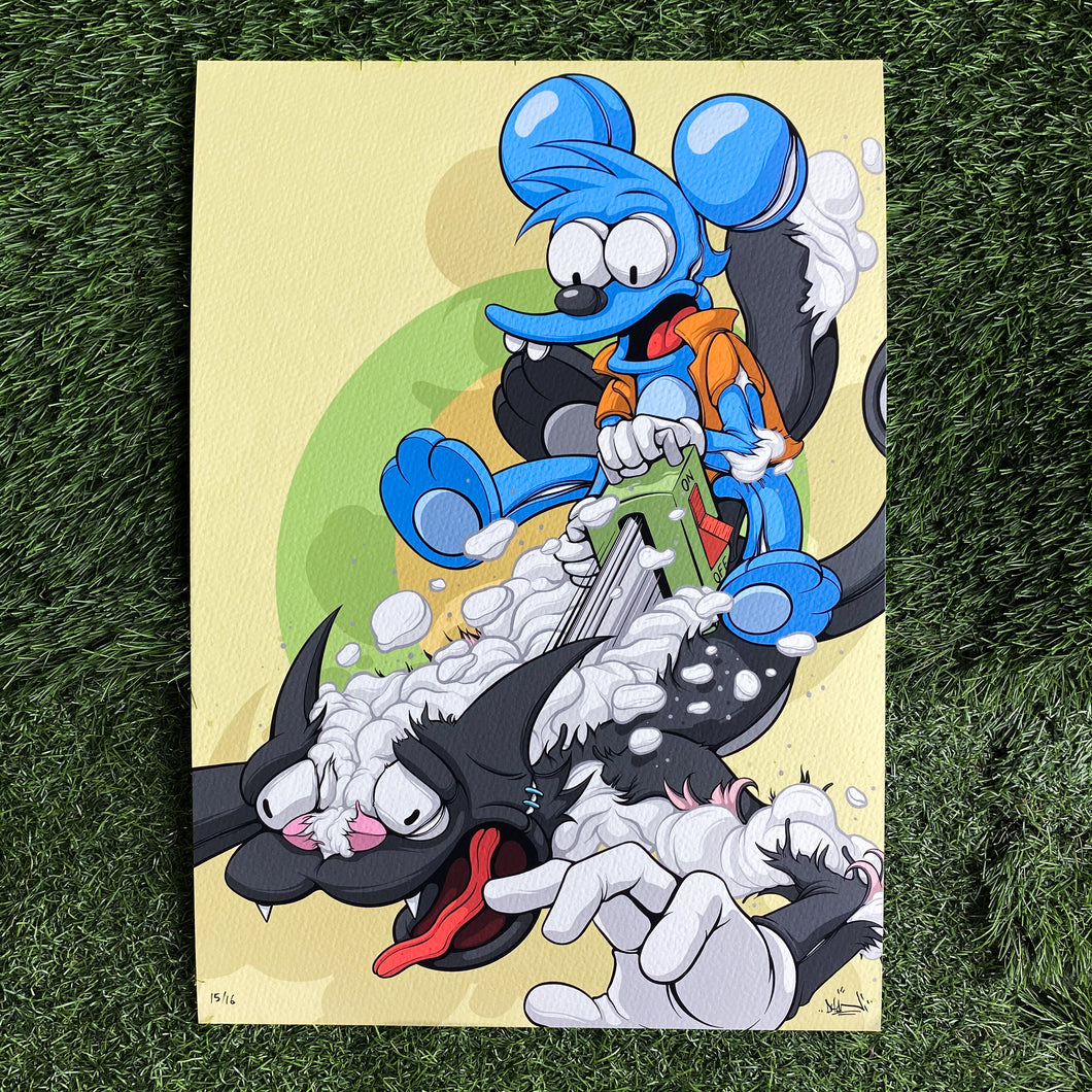 Dhani Barragan - Deconstructed Itchy and Scratchy