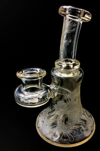 Kloud9 - Dab Rig - Little Dragron [Unique Edition] - Heliox Glass X T. Tóth Glass