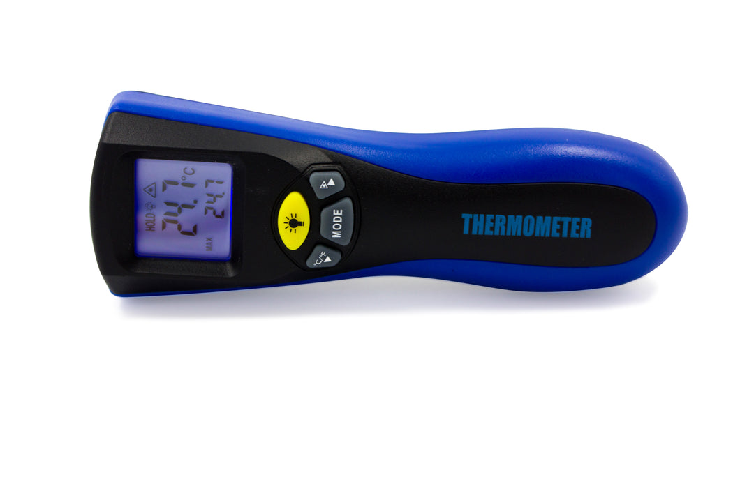 Kloud9 - Termómetro - Laser con display azul