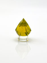 OTP One Trick Pony Glass - Faceted Yellow Spinner Cap