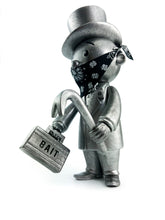 BAIT x Monopoly x Switch Collectibles Mr Pennybags 7 Inch Vinyl Figure - Silver Edition (Silver)