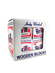 Andy Warhol's Brillo Wooden Blocks