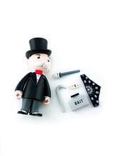 BAIT x Monopoly x Switch Collectibles Mr Pennybags 7 Inch Vinyl Figure - Standard Edition (black)