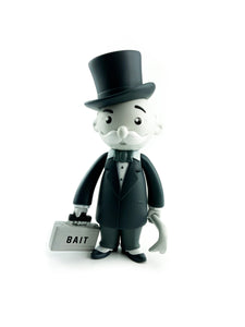 BAIT x Monopoly x Switch Collectibles Mr Pennybags 7 Inch Vinyl Figure - Grey Edition (Grey)
