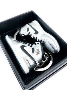 Mini Kawhi Leonard's Nike Air Jordan 1 Retro High Replica Keychain