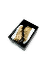 Mini Nike Air More Uptempo x Supreme 'Golden' Replica Keychain