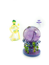 Charli Glass x Flex Glass - La Burbuja - Dab Rig + Cap + Pearls