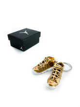 Mini Nike Air More Uptempo x Supreme 'Golden' Replica Keychain