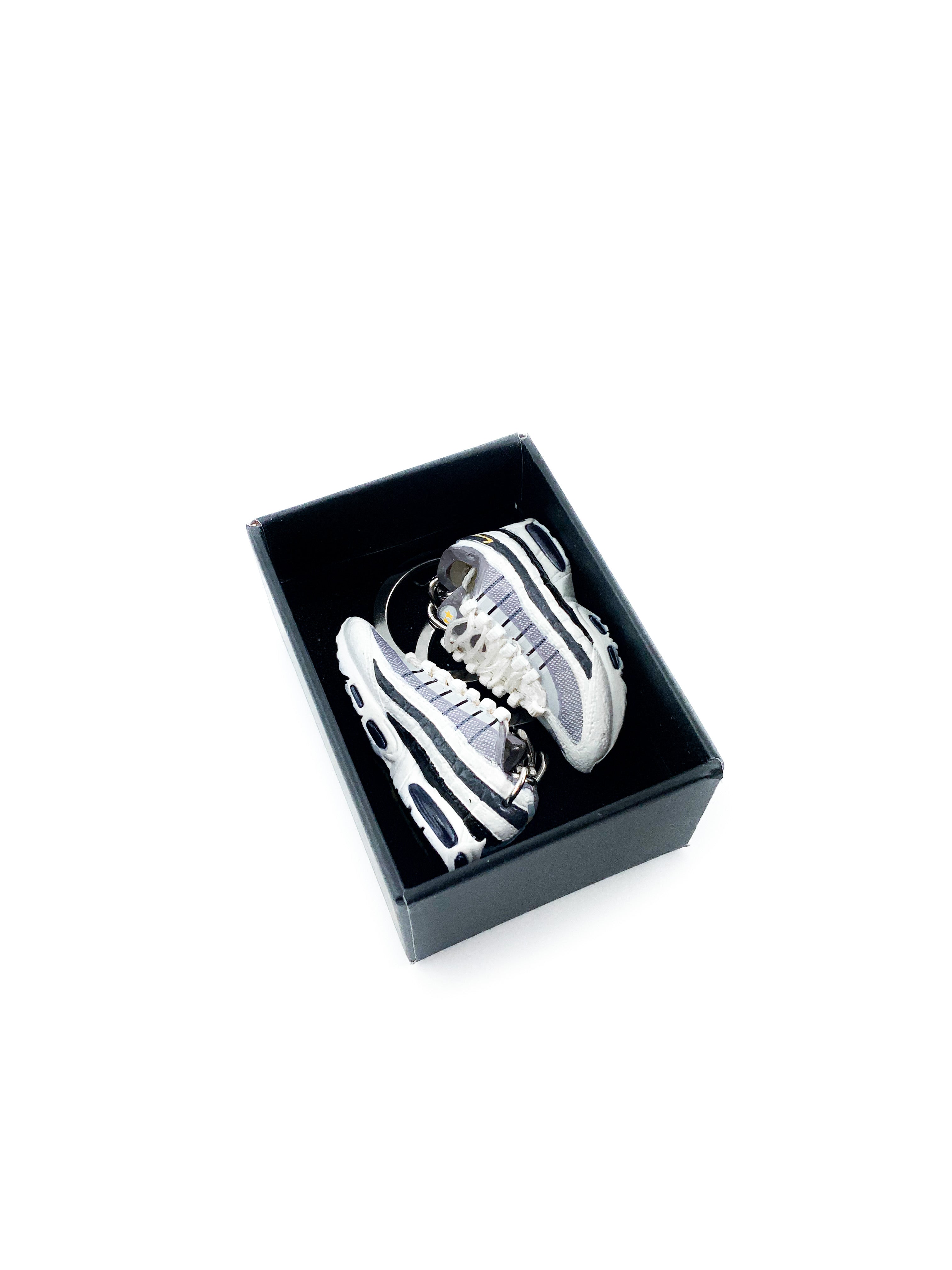 Mini Nike Air Max 95 Essential Grey Replica Keychain - KLOUD9