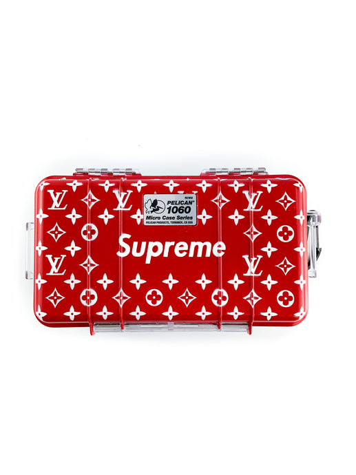 Pelican Case Custom Painted - LV Supreme